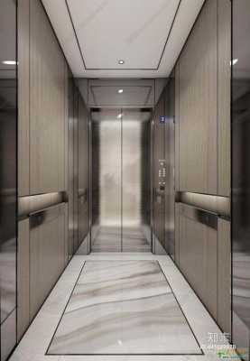 现代风格电梯装潢图片