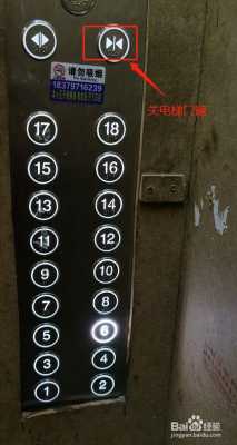 电梯的门怎么使用（电梯的门怎么开关）