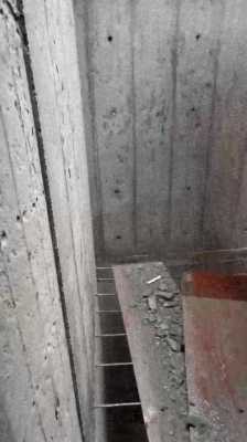 电梯井浇筑混凝土顺序 电梯厅打混凝土照片