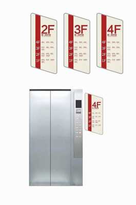  扬州电梯导视牌「电梯导向牌」