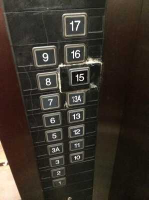电梯按钮叫什么名字