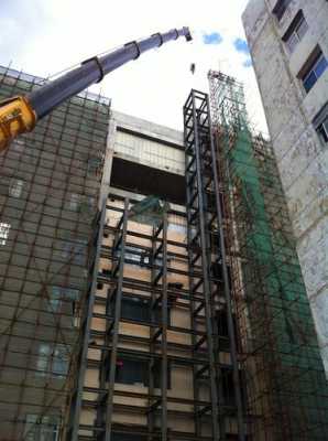 钢结构电梯井施工视频-钢结构电梯门洞做法