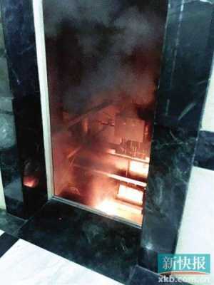电梯房起火的效应