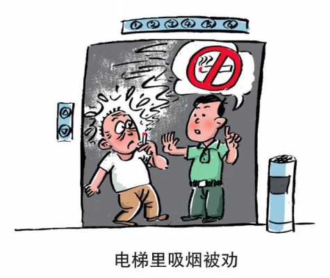 电梯间吸烟有法律规定吗? 电梯维修轿顶吸烟