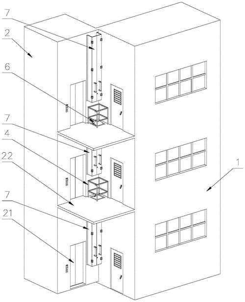 一种电梯应急救援通道结构的制作方法技术资料下载 电梯救援通道问题汇总