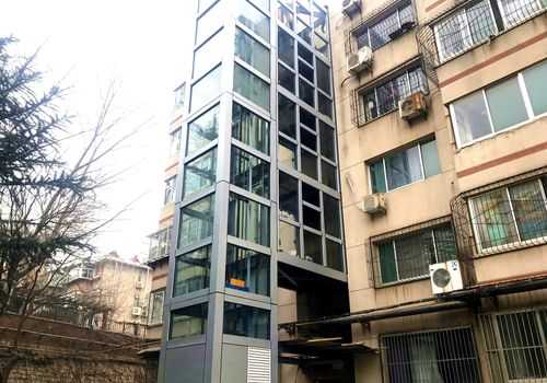 老旧房屋安装电梯 城市旧房安装电梯方案