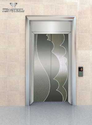  金属电梯门造型图「金属门楼」