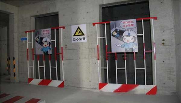 电梯井道加装防护定制_电梯安装井道防护搭设规范