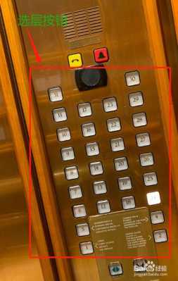 电梯外按钮图片大全_电梯外面按键使用方法图解