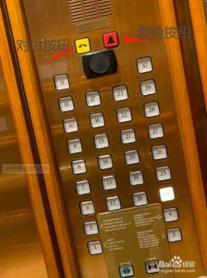 电梯外按钮图片大全_电梯外面按键使用方法图解