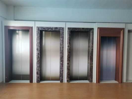上海办公电梯大门套,电梯大门套造型图片 