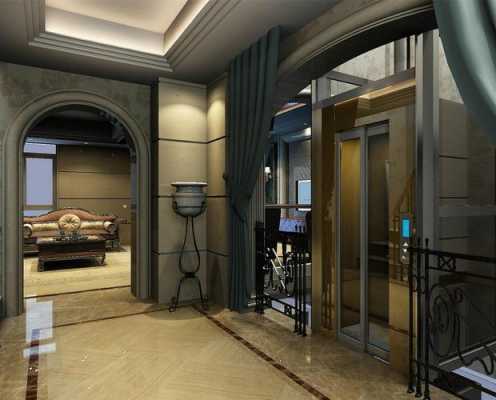 西安欧式别墅安装电梯多少钱-西安欧式别墅安装电梯