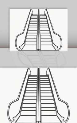 超简单自动电梯设计_自动电梯简笔画
