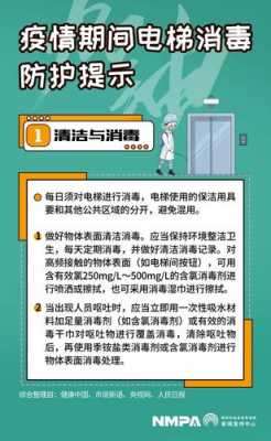 疫情防控期间电梯消毒和使用注意事项