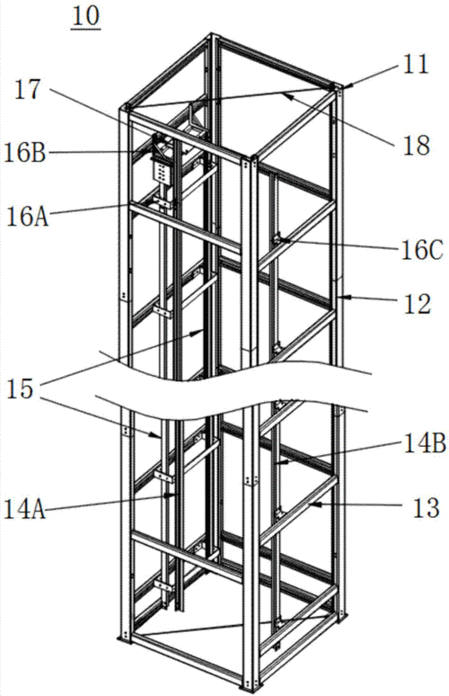 pkpm钢结构电梯井道,钢结构电梯井道施工方案 