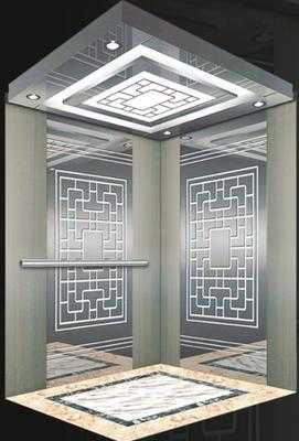  电梯轿厢镜子贴花「电梯轿厢镜面」