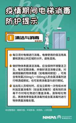 电梯的消毒方法及配比-电梯消毒的管理要求