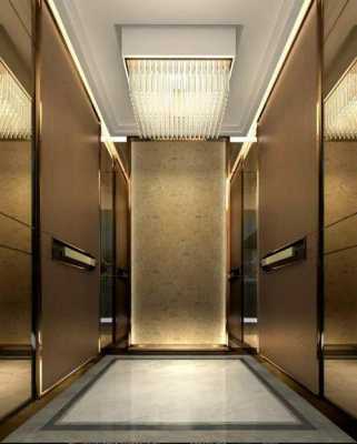 酒店电梯一般在什么位置-酒店电梯内放什么图片