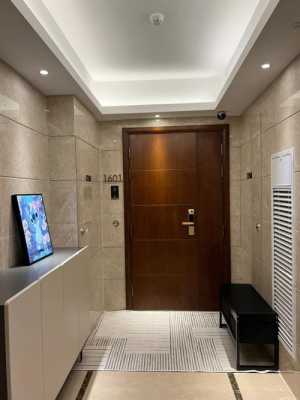 电梯直接入户门厅装修效果 电梯入户自己设计门